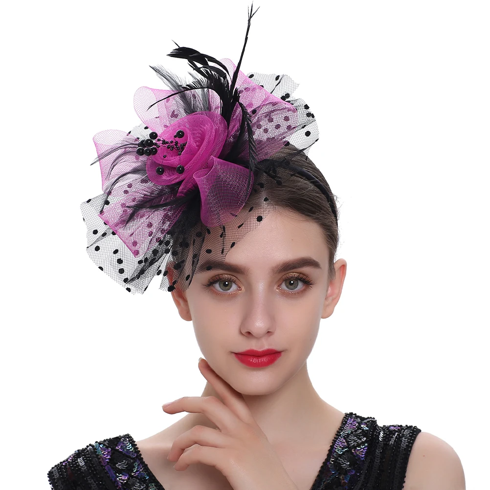 Color-blocked Mesh Flower Hat Headband for Tea Party Women Fascinator Bride Wedding Hat Headdress Elastic Adjustable Size
Color-blocked Mesh Flower Hat Headband for Tea Party Women Fascinator Bride Wedding Hat Headdress Elastic Adjustable Size