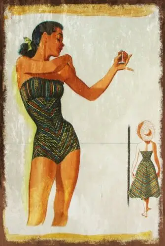 Купальник с иллюстрацией Jantzen Advert Retro Style металлическая вывеска-плакат, винтажный
Купальник с иллюстрацией Jantzen Advert Retro Style металлическая вывеска-плакат, винтажный