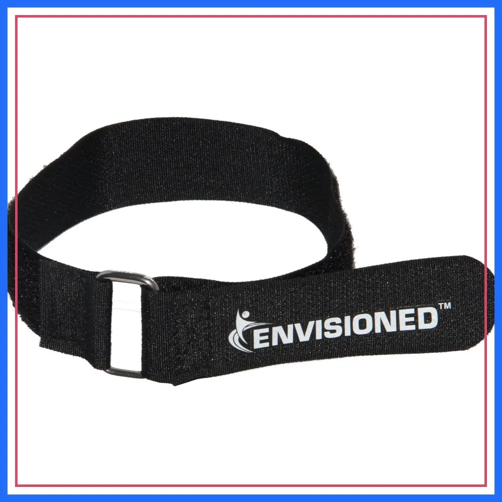 Premium Cinch Straps with Stainless Steel Metal Ring, Reusable Durable Hook and Loop, Multipurpose Securing Straps 6 Pack - 1.5" x 20"
Premium Cinch Straps with Stainless Steel Metal Ring, Reusable Durable Hook and Loop, Multipurpose Securing Straps 6 Pack - 1.5" x 20"