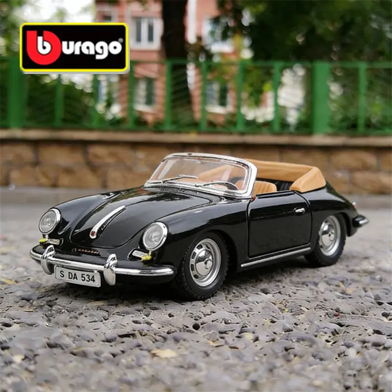 Bburago 1:24 Porsche 356B Roadster Alloy Classic Retro Car Model Diecast Metal Sports Car Vehicle Model Simulation Kids Toy Gift
Bburago 1:24 Porsche 356B Roadster Alloy Classic Retro Car Model Diecast Metal Sports Car Vehicle Model Simulation Kids Toy Gift