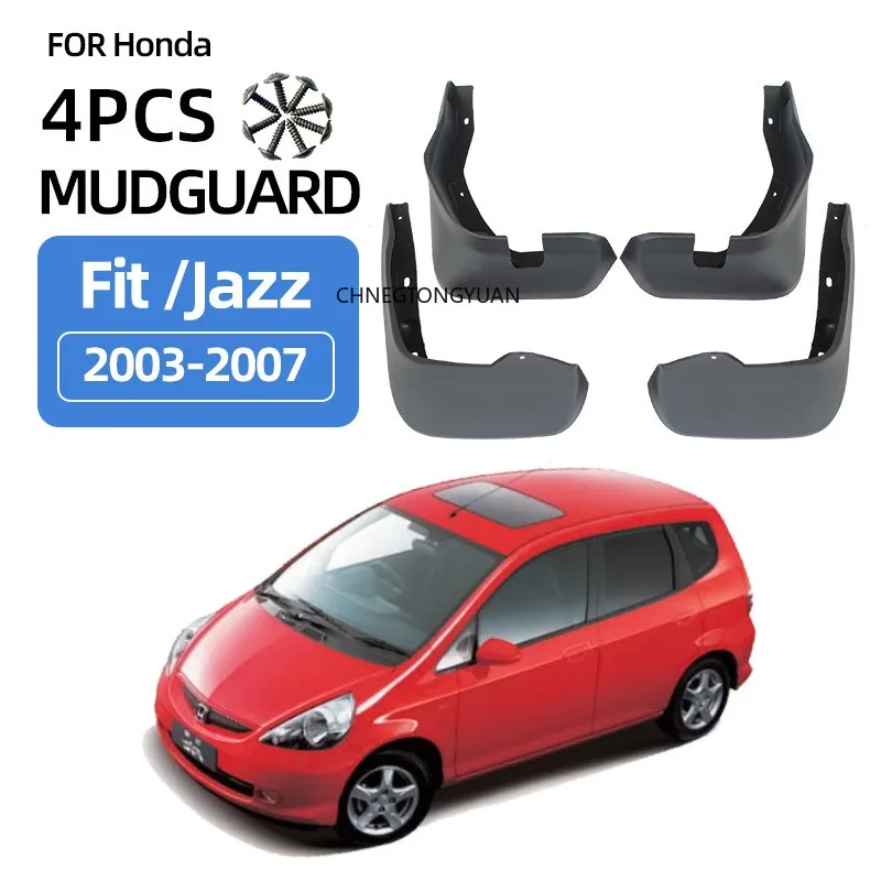 For Honda Jazz Fit Hatchback 2003 2004 2005 2006 2007 4pcs Mud Flaps Mudflaps Front Rear Fender Guard Mudguards Car Accessories
For Honda Jazz Fit Hatchback 2003 2004 2005 2006 2007 4pcs Mud Flaps Mudflaps Front Rear Fender Guard Mudguards Car Accessories