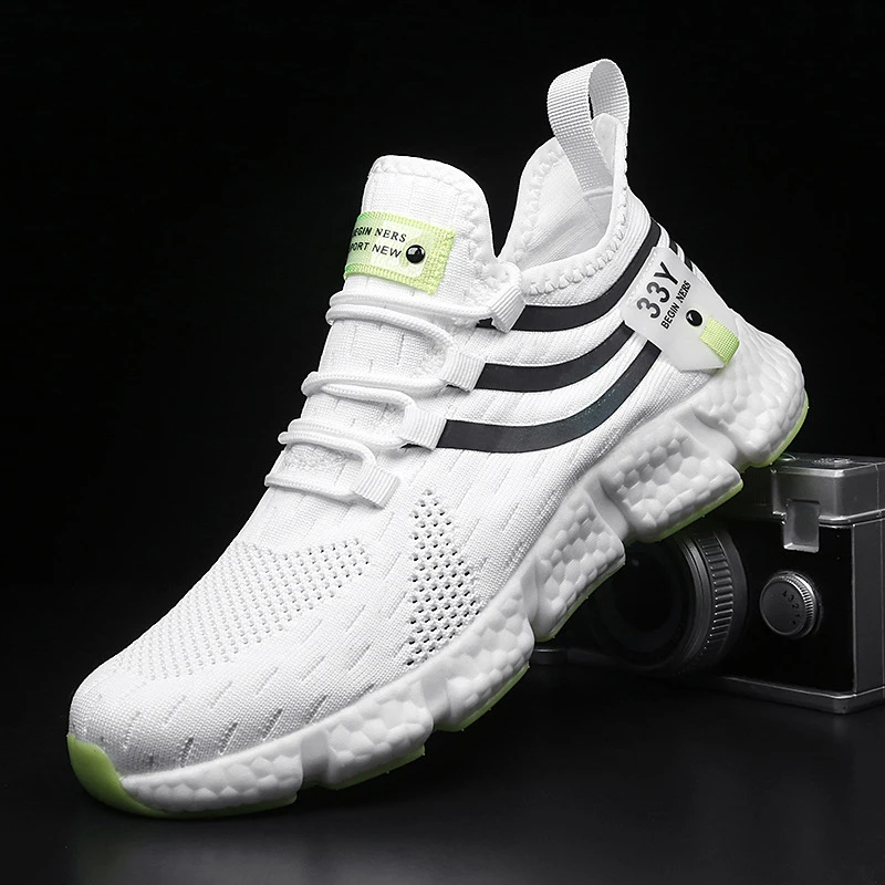 Men Outdoor Lightweight Sneakers Casual Sport Shoes Breathable Mesh Black Running Shoes Athletic Jogging Tennis Walking Shoes
Men Outdoor Lightweight Sneakers Casual Sport Shoes Breathable Mesh Black Running Shoes Athletic Jogging Tennis Walking Shoes