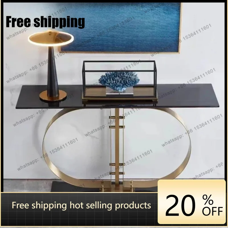 zj. High-end entrance corridor entrance decorative cabinet rock slab marble entrance end view table
zj. High-end entrance corridor entrance decorative cabinet rock slab marble entrance end view table