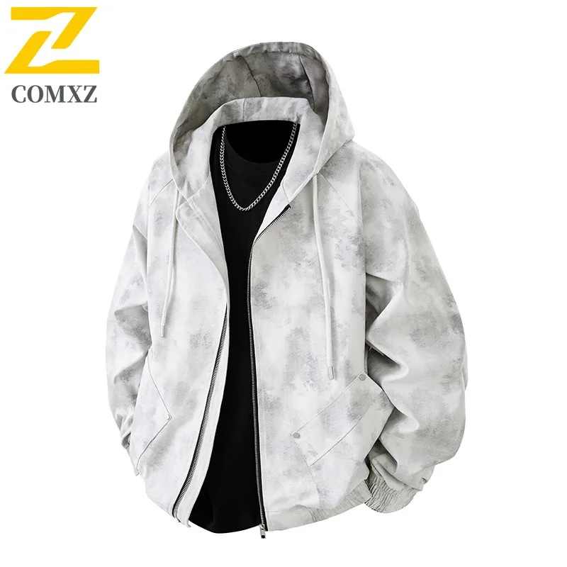 COMXZ M-8XL Big Size Men Hooded Jacket 2025 New Coat Waterproof Windproof Male outdoor sports Outerwear lightweight windbreaker
COMXZ M-8XL Big Size Men Hooded Jacket 2025 New Coat Waterproof Windproof Male outdoor sports Outerwear lightweight windbreaker