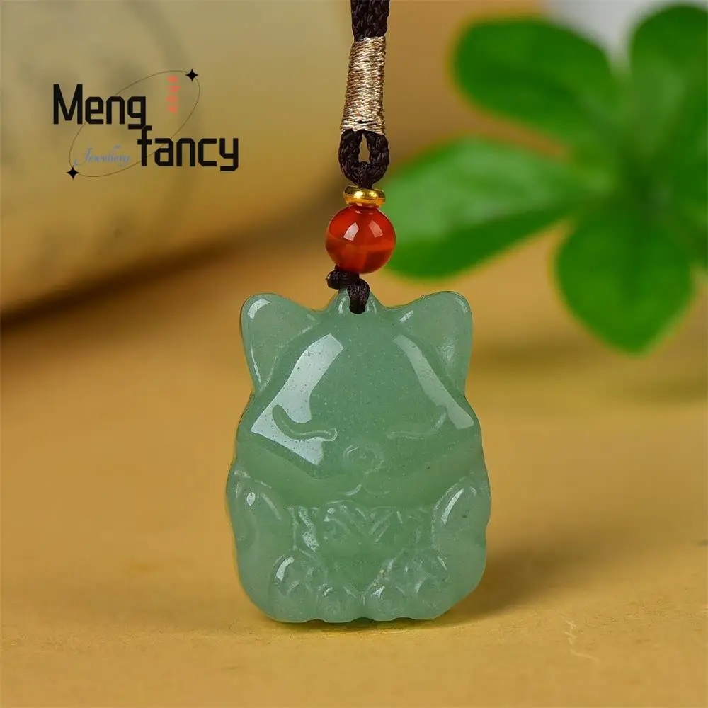Exquisite Natural Dongling Jade Fox Necklace Pendant Elegant Luxury Fashion Jewelry Sexy Young Girls Best Selling Holiday Gifts
Exquisite Natural Dongling Jade Fox Necklace Pendant Elegant Luxury Fashion Jewelry Sexy Young Girls Best Selling Holiday Gifts