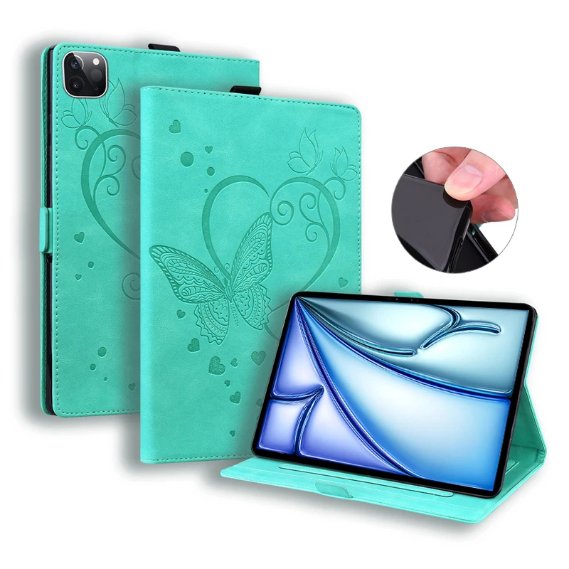 For iPad Air M2 Case 11 13 Inch Cute Flower Butterfly Embossed Shell for iPad Pro Air 4th 5th 6th Generation 12 9 Inch Case 2022
For iPad Air M2 Case 11 13 Inch Cute Flower Butterfly Embossed Shell for iPad Pro Air 4th 5th 6th Generation 12 9 Inch Case 2022