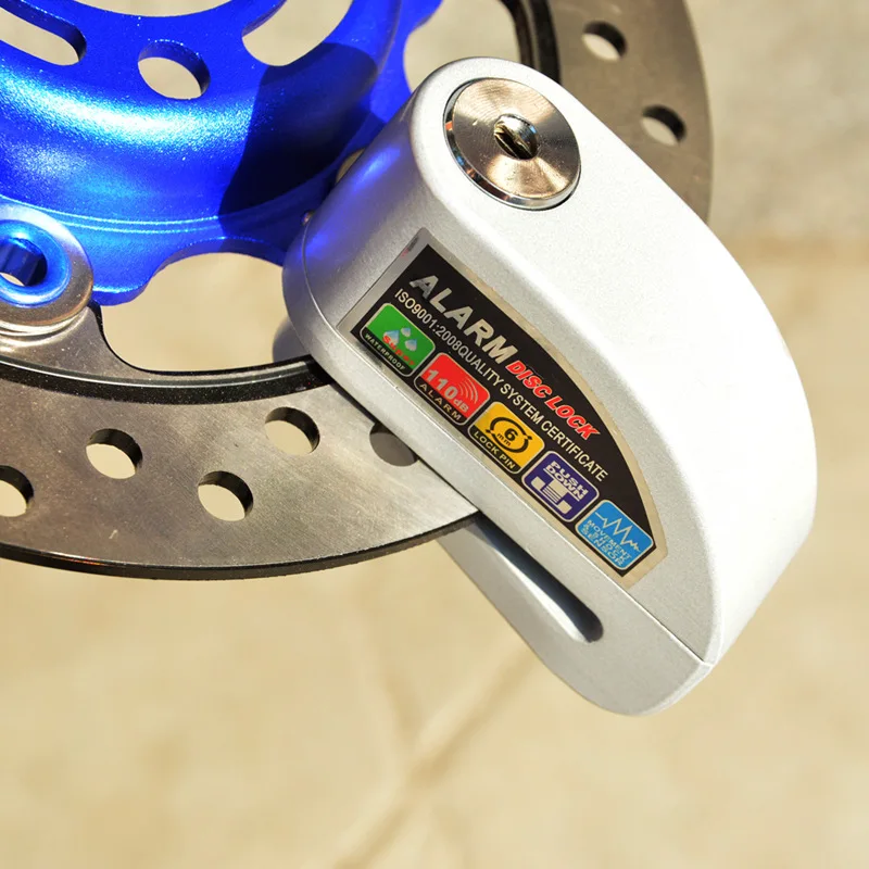 Alarm Disk Lock Motorcycle and Bicycle 130dB High Volume Long Battery Life Key Free Lock Disk
Alarm Disk Lock Motorcycle and Bicycle 130dB High Volume Long Battery Life Key Free Lock Disk