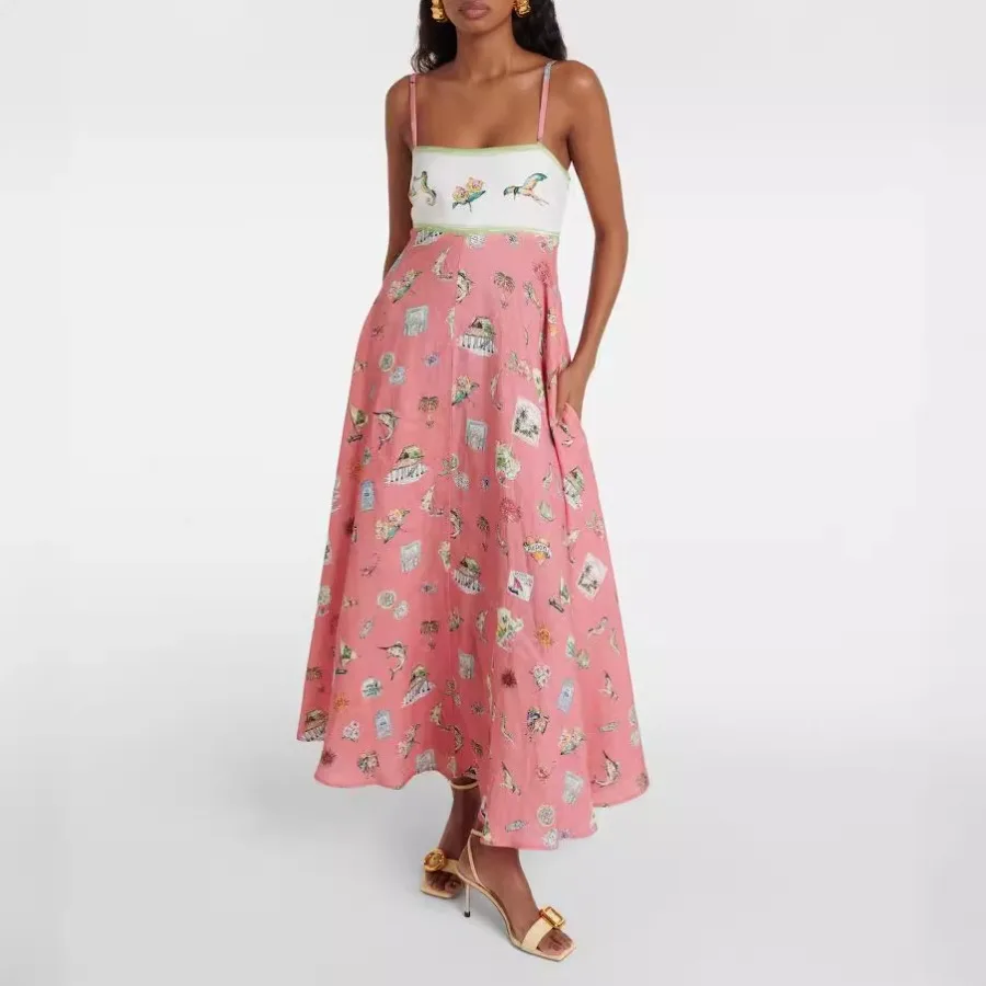 【New style】Spot 2026 women's clothing trend new products Personalized fashionable tube top skirt printed oversized sling dress
【New style】Spot 2026 women's clothing trend new products Personalized fashionable tube top skirt printed oversized sling dress