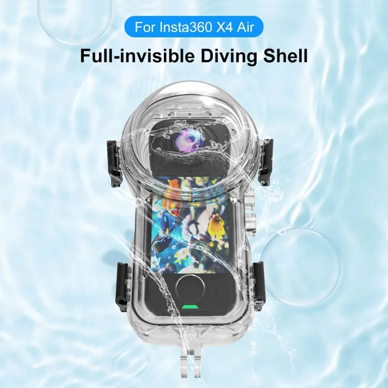 For Insta360 X4 Air 50m Waterproof Sealed Diving Case
For Insta360 X4 Air 50m Waterproof Sealed Diving Case
