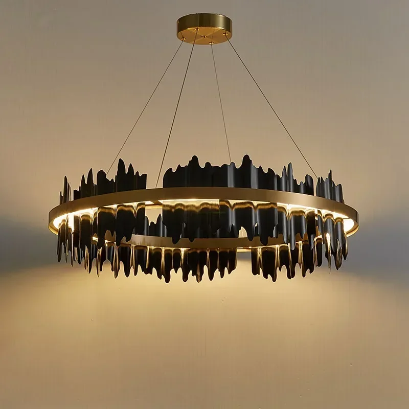 Modern led chandelier for living room round hanging lamp luxury home decoration light fixtures dining room bedroom led lighting
Modern led chandelier for living room round hanging lamp luxury home decoration light fixtures dining room bedroom led lighting