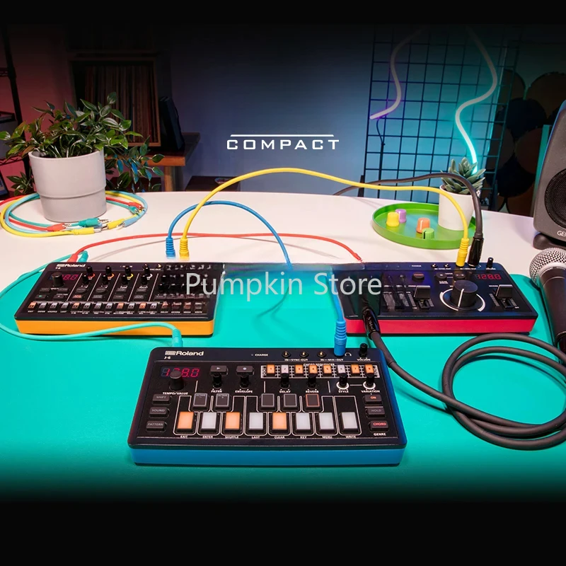 Roland Aira Compact Series Digital Drum Machine T-8 J-6 Chord Synthesizer E-4 Vocal Effector
Roland Aira Compact Series Digital Drum Machine T-8 J-6 Chord Synthesizer E-4 Vocal Effector