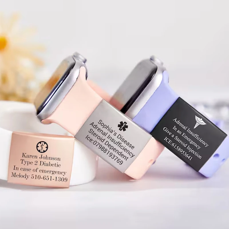 Персонализированная идентификационная бирка медицинского оповещения, идентификационная бирка оповещения с гравировкой для ремешка для часов, аварийная контактная бирка, идентификационная бирка от аллергии, идентификационная бирка здоровья
Персонализированная идентификационная бирка медицинского оповещения, идентификационная бирка оповещения с гравировкой для ремешка для часов, аварийная контактная бирка, идентификационная бирка от аллергии, идентификационная бирка здоровья