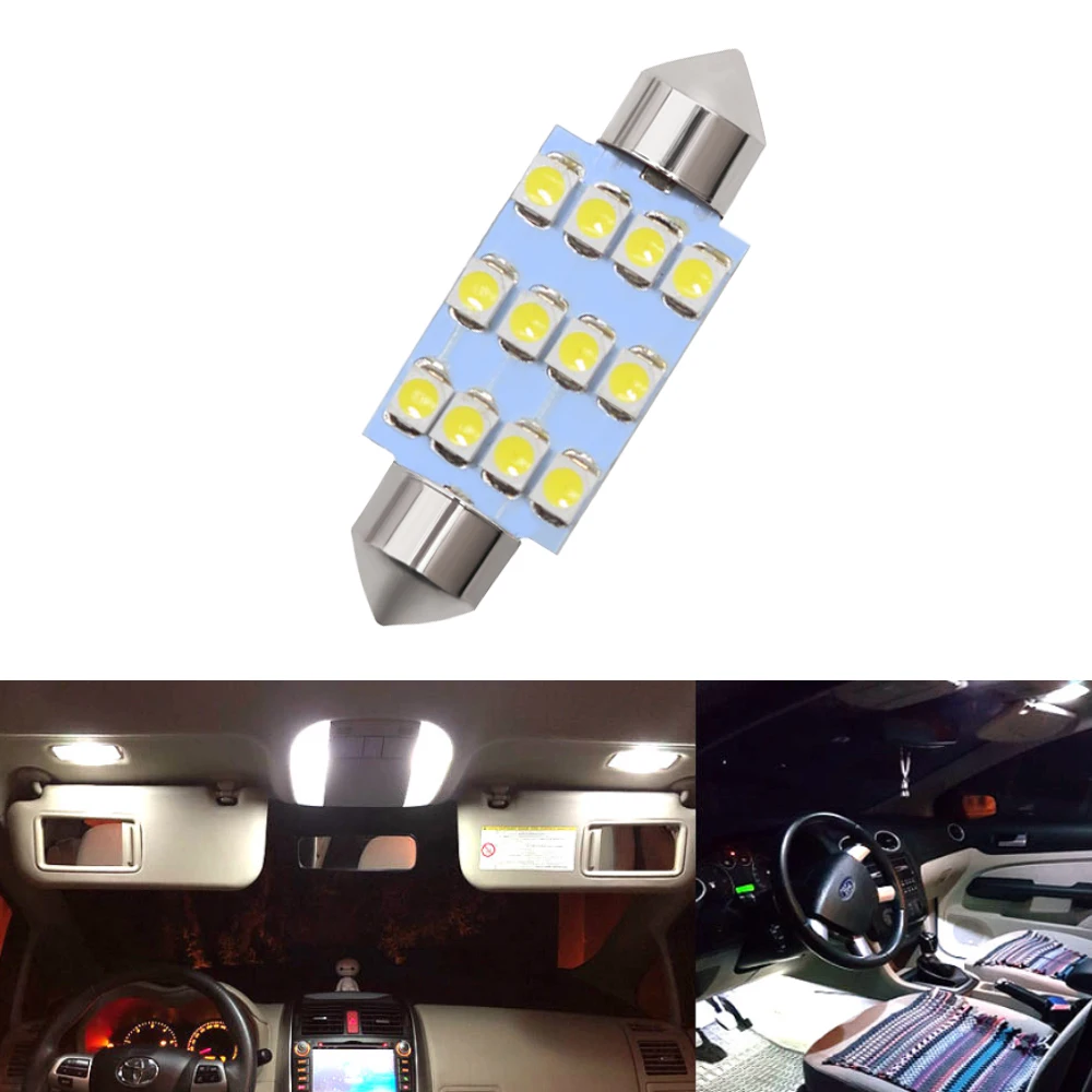 1X T10 белый 36 мм 12 В постоянного тока C5W C10W 1210 3528 12Smd Festoon Dome светодиодный Автомобильная панель лампы для чтения номерной знак лампа с клиновидным цоколем сильный свет
1X T10 белый 36 мм 12 В постоянного тока C5W C10W 1210 3528 12Smd Festoon Dome светодиодный Автомобильная панель лампы для чтения номерной знак лампа с клиновидным цоколем сильный свет