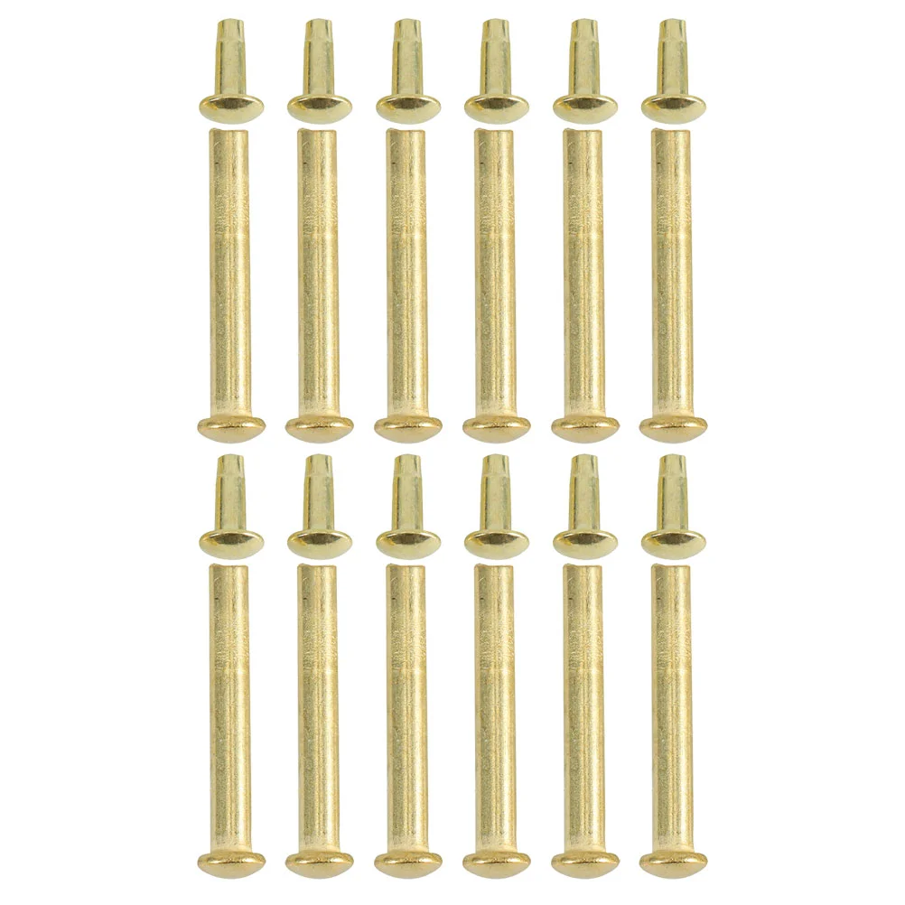 12 Sets Nails Rivets Handheld Shaft Nut Accessories Zinc Alloy DIY Handmade
12 Sets Nails Rivets Handheld Shaft Nut Accessories Zinc Alloy DIY Handmade