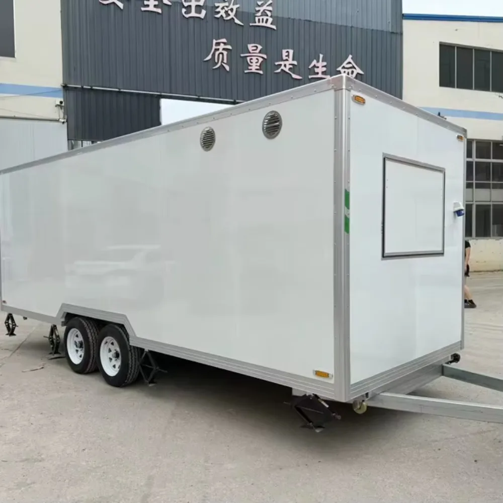 Compact 3m 10ft Hot Food Truck Trailer Fully Equipped Stainless Kitchen Fryer Grill Sink for Street Catering Start‑ups for Sale 
Compact 3m 10ft Hot Food Truck Trailer Fully Equipped Stainless Kitchen Fryer Grill Sink for Street Catering Start‑ups for Sale