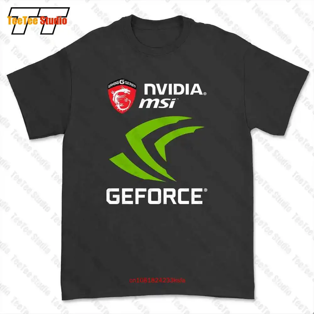 Nvidia GeForce MSI Gaming T-Shirt High-Quality Fashionable Comfortable Outdoors Versatile Lining Luxury Trendy Breathable
Nvidia GeForce MSI Gaming T-Shirt High-Quality Fashionable Comfortable Outdoors Versatile Lining Luxury Trendy Breathable