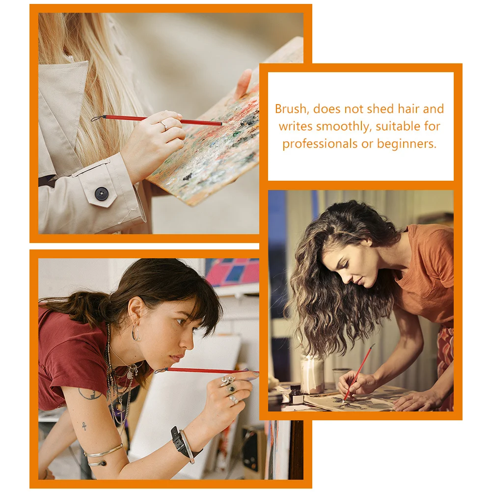 2Pcs Chinese Calligraphy Brushes Bamboo Writing Brush Smooth Hair Calligraphy Art Painting Drawing Brush for Beginners
2Pcs Chinese Calligraphy Brushes Bamboo Writing Brush Smooth Hair Calligraphy Art Painting Drawing Brush for Beginners