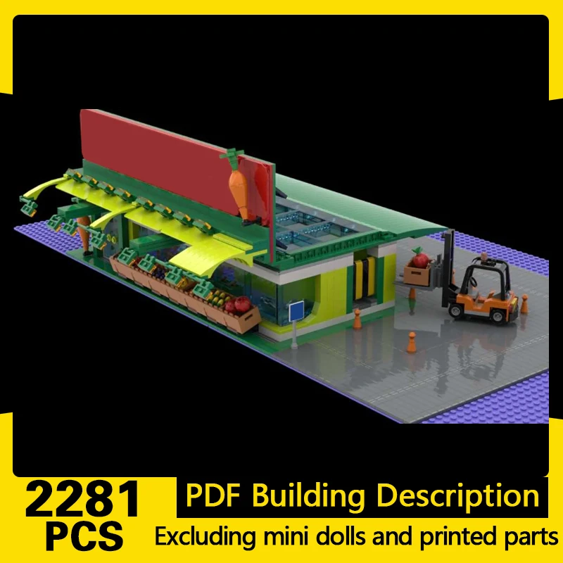 City Street View Model MOC Building Bricks Market Grocery Store Modular Technology Gifts Holiday Assemble Children Toys Suit
City Street View Model MOC Building Bricks Market Grocery Store Modular Technology Gifts Holiday Assemble Children Toys Suit