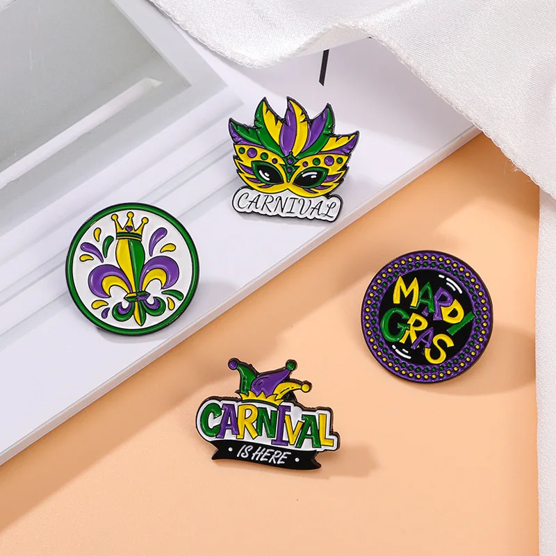 Cartoon Carnival Enamel Alloy Brooch Unisex Badge Pin Decorative For DIY Clothes Bags Shoes Hat Scarf T-shirt Jeans Accessories
Cartoon Carnival Enamel Alloy Brooch Unisex Badge Pin Decorative For DIY Clothes Bags Shoes Hat Scarf T-shirt Jeans Accessories