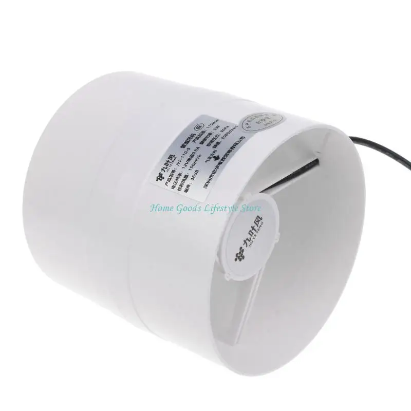 E74E 220V 110V Inline Duct Fan 4in Silent Home Ventilator Bathroom Exhaust Ventilator
E74E 220V 110V Inline Duct Fan 4in Silent Home Ventilator Bathroom Exhaust Ventilator
