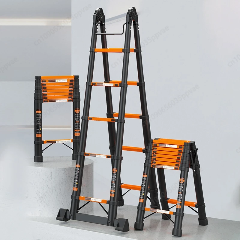 Carbon Steel Extension Ladder Heavy Duty Telescopic Folding Ladder Multi Purpose With Anti Slip Feet For Indoor Outdoor Use
Carbon Steel Extension Ladder Heavy Duty Telescopic Folding Ladder Multi Purpose With Anti Slip Feet For Indoor Outdoor Use