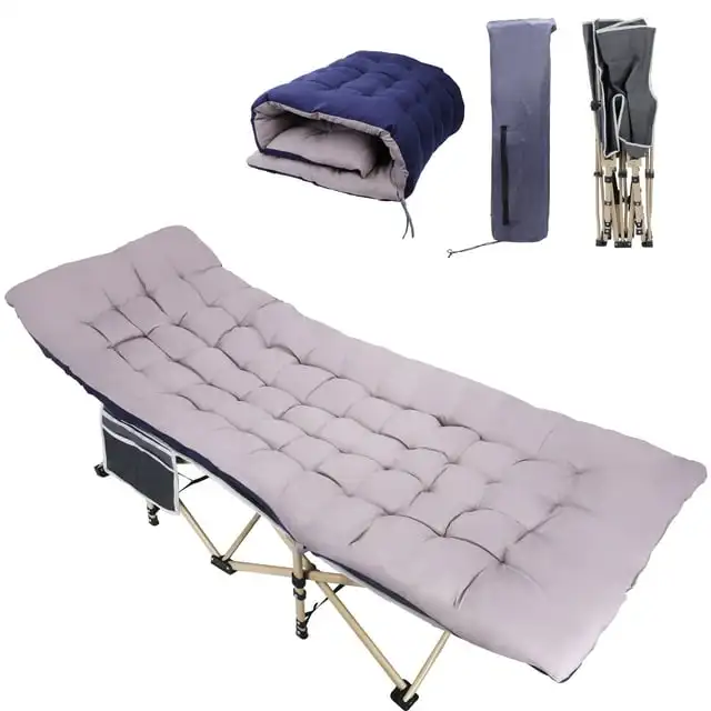 BalanceFrom Heavy Duty Double Layer Oxford Camping CotPortable Folding Sleeping Bed
BalanceFrom Heavy Duty Double Layer Oxford Camping CotPortable Folding Sleeping Bed