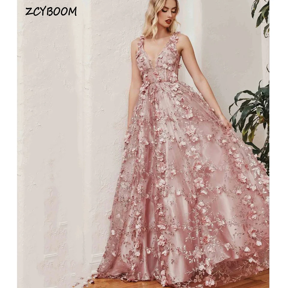 Charming Spaghetti Strap V-Neck Flowers Open Back Evening Dress 2025 A-Line Floor Length Sweep Train Beaded Zipper Prom Dress
Charming Spaghetti Strap V-Neck Flowers Open Back Evening Dress 2025 A-Line Floor Length Sweep Train Beaded Zipper Prom Dress