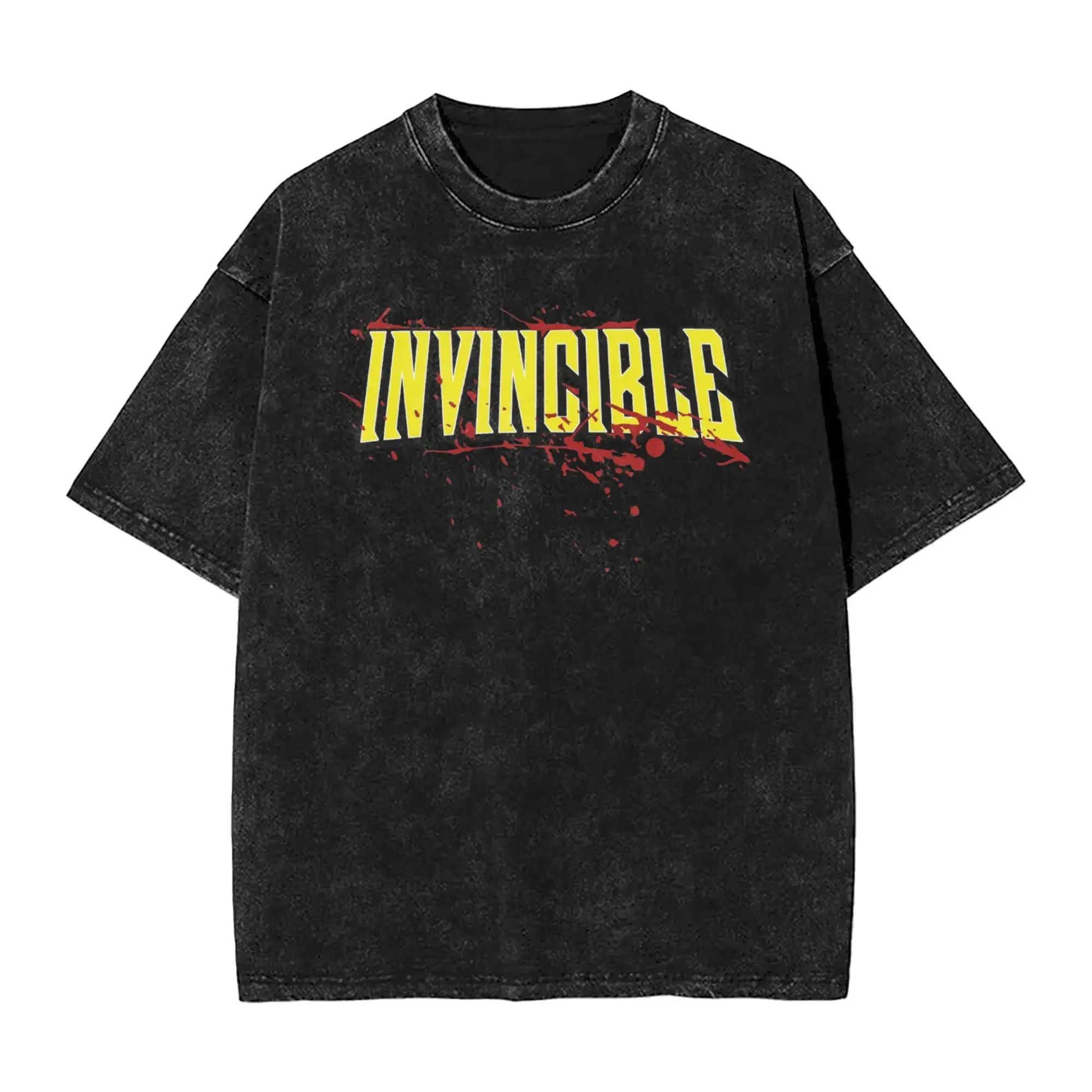 New 2025 TV Series Anime Invincible Mark Grayson Printed T-shirt Men's and Women's Crew Neck Cotton Washed Short-sleeved Top
New 2025 TV Series Anime Invincible Mark Grayson Printed T-shirt Men's and Women's Crew Neck Cotton Washed Short-sleeved Top