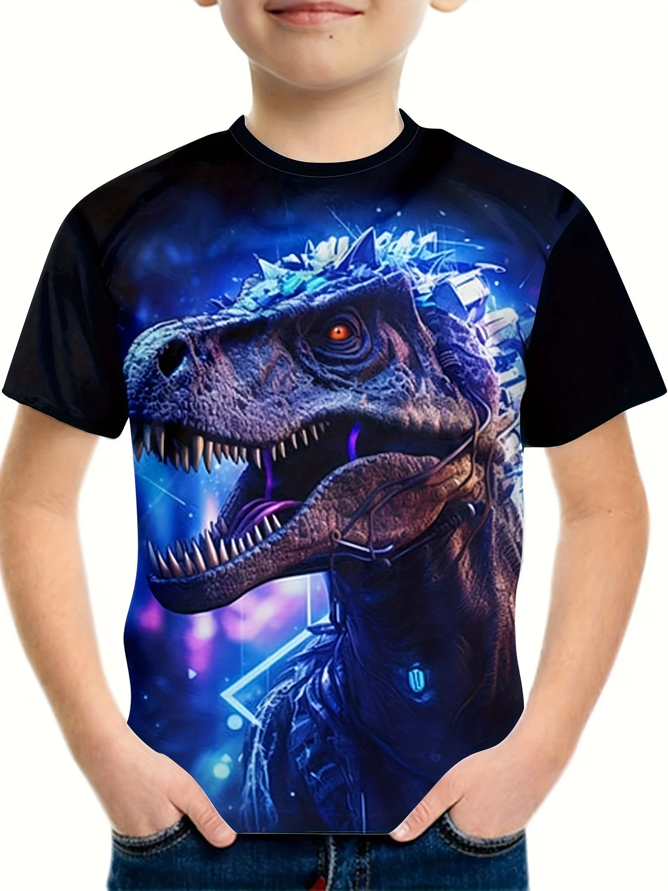 Kids Clothes Dinosaur Graphic T Shirts 3D Print Tees Short Sleeve Girls Clothes Summer Fashion Tops Crew Neck Children's Clothes
Kids Clothes Dinosaur Graphic T Shirts 3D Print Tees Short Sleeve Girls Clothes Summer Fashion Tops Crew Neck Children's Clothes