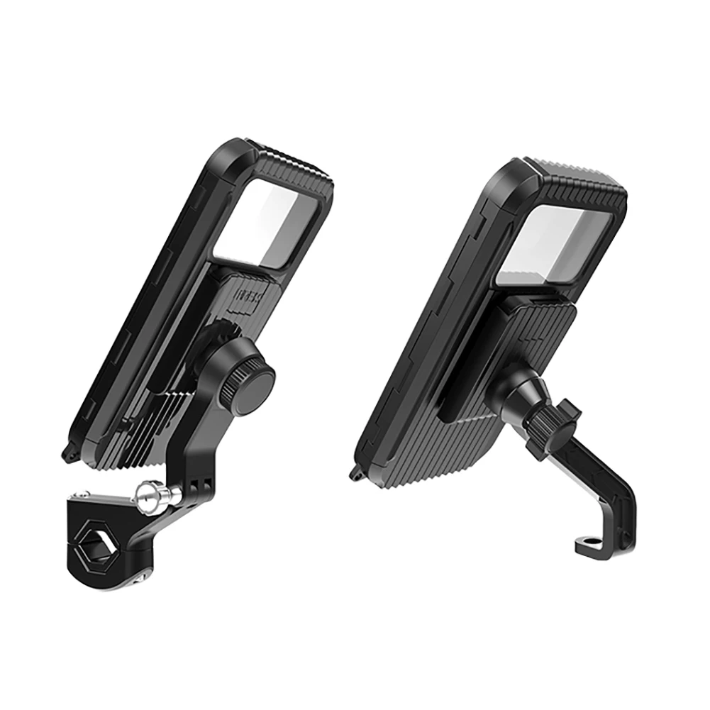 Waterproof Bike Handlebar Phone Holder 360°Rotation Rear View Mirror Phone Support Motorcycle Cellphone Mount for 4-7 Inch Phone
Waterproof Bike Handlebar Phone Holder 360°Rotation Rear View Mirror Phone Support Motorcycle Cellphone Mount for 4-7 Inch Phone