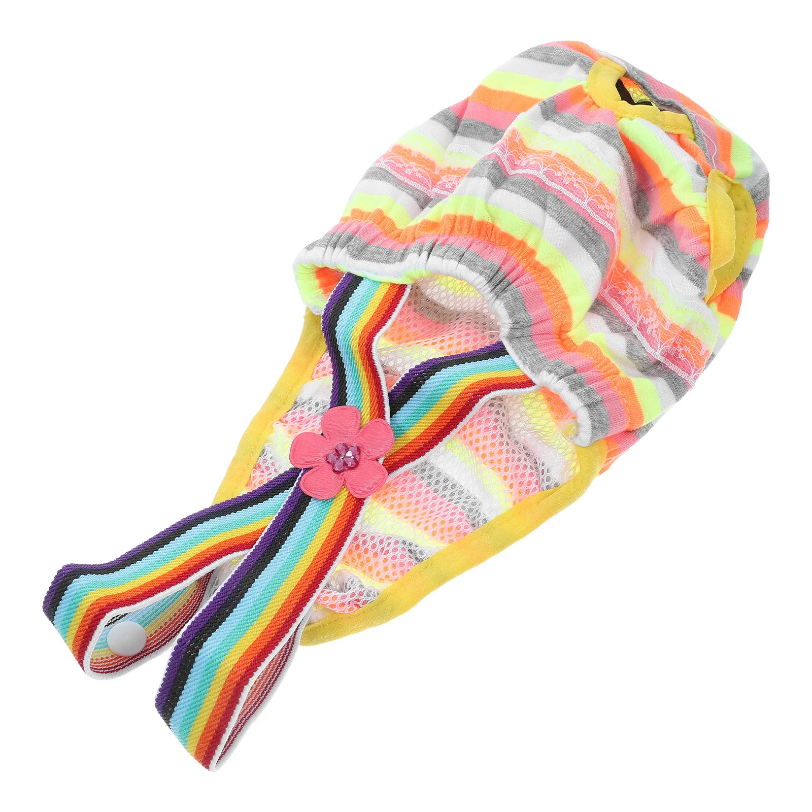 Colorful Striped Pet Dog Physiological Pants Cotton Comfortable Female Diaper Menstruation Shorts Size L White Grey Purple
Colorful Striped Pet Dog Physiological Pants Cotton Comfortable Female Diaper Menstruation Shorts Size L White Grey Purple