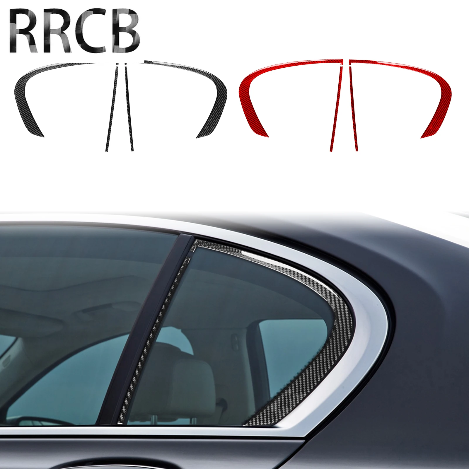 For BMW 7 Series G11 G12 730i 740i 750i 2015-2022 Car Accessories Carbon Fiber Exterior Rear Side Window Frame Interior Stickers
For BMW 7 Series G11 G12 730i 740i 750i 2015-2022 Car Accessories Carbon Fiber Exterior Rear Side Window Frame Interior Stickers
