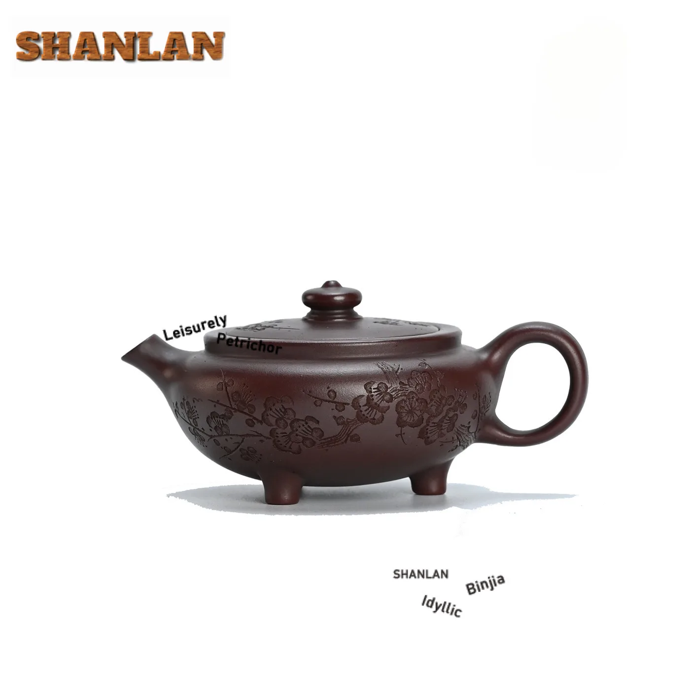 120ML Boutique Yixing Purple Clay Teapots Handmade Tripodia Bowl Jade Pot Raw Ore Crystal Mud Kettle Chinese Zisha Tea Set Gift
120ML Boutique Yixing Purple Clay Teapots Handmade Tripodia Bowl Jade Pot Raw Ore Crystal Mud Kettle Chinese Zisha Tea Set Gift