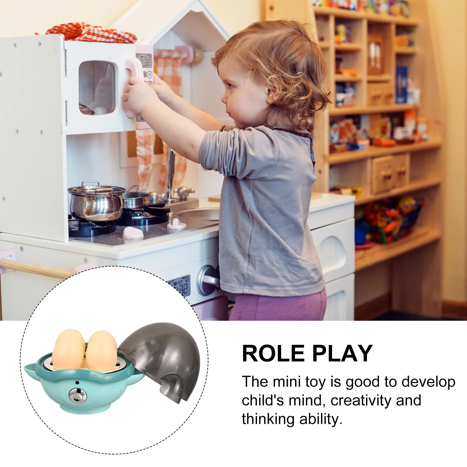 Plastic Egg Steamer Toys Miniature Appliances Safe Materials Sound Effects Educational Kids Role Play Simulation Decor Household
Plastic Egg Steamer Toys Miniature Appliances Safe Materials Sound Effects Educational Kids Role Play Simulation Decor Household
