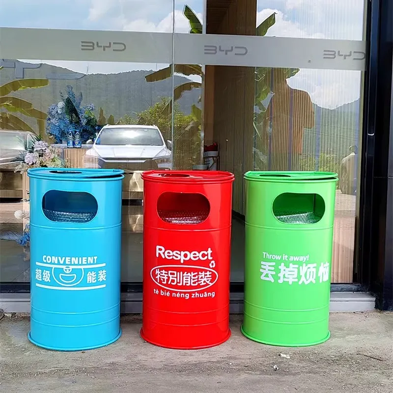 Retro industrial wind campground oil can outdoor creative trash can personalized gym trash can
Retro industrial wind campground oil can outdoor creative trash can personalized gym trash can