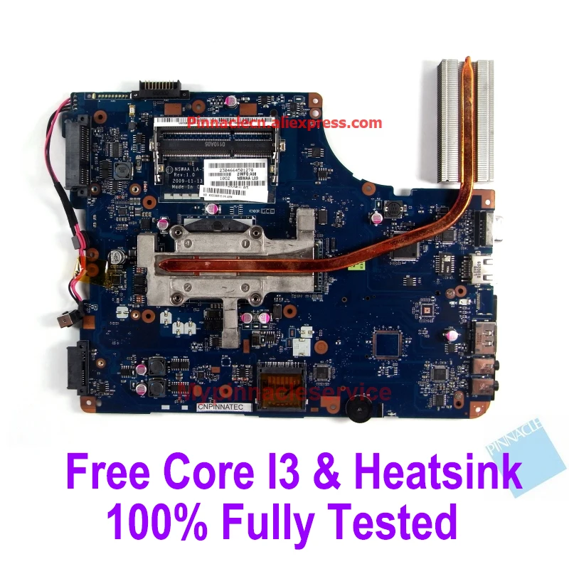 K000092510 Motherboard with heatsink for Toshiba Satellite L500 L505 instead of K000092520 K000092530 LA-5322P
K000092510 Motherboard with heatsink for Toshiba Satellite L500 L505 instead of K000092520 K000092530 LA-5322P