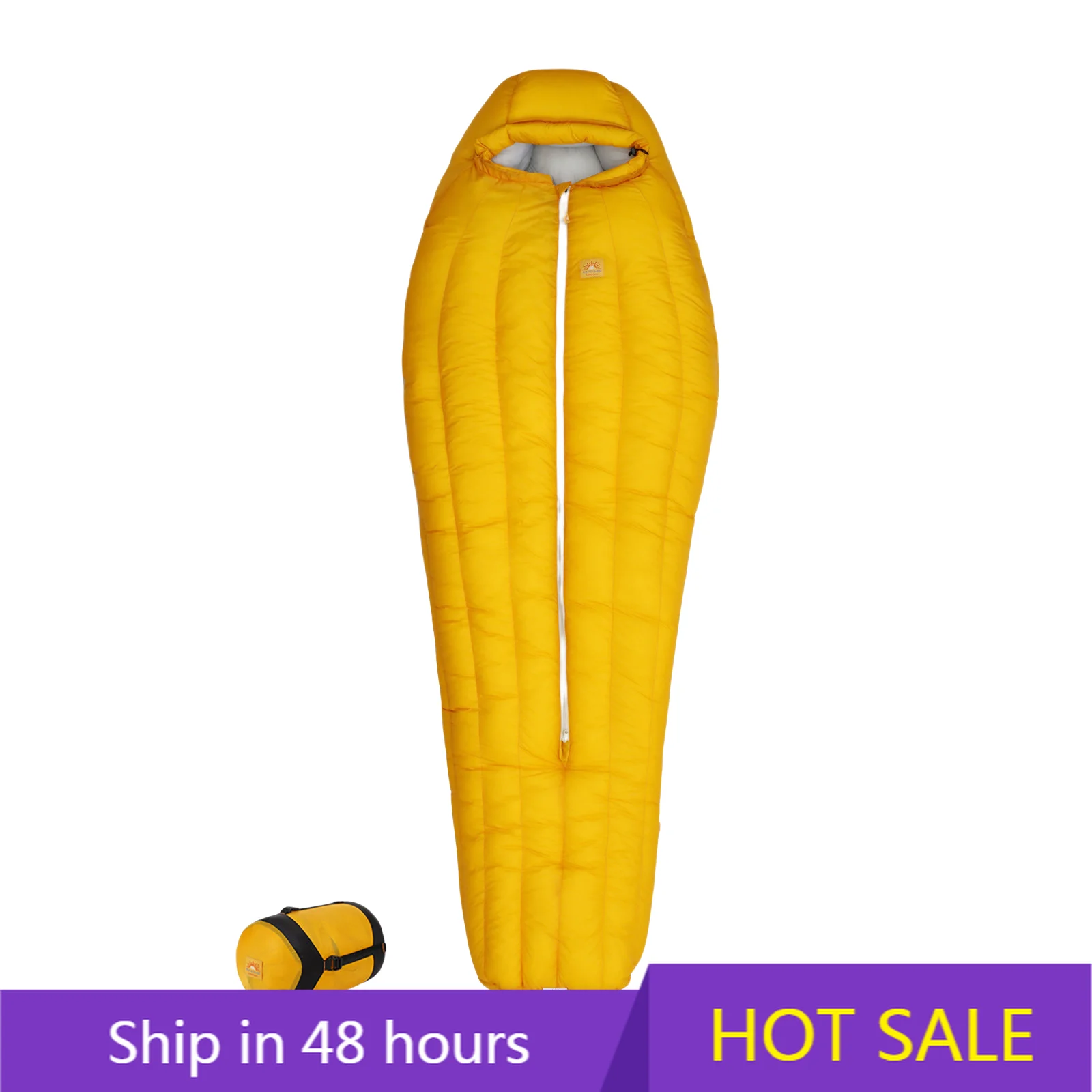 YTYIN Ultralight Outdoor Camping Mummy Style Sleeping Bag 850fp 450g/700g/950g/1200g Duck Down Fill for Cold Weather Nylon Fabri
YTYIN Ultralight Outdoor Camping Mummy Style Sleeping Bag 850fp 450g/700g/950g/1200g Duck Down Fill for Cold Weather Nylon Fabri