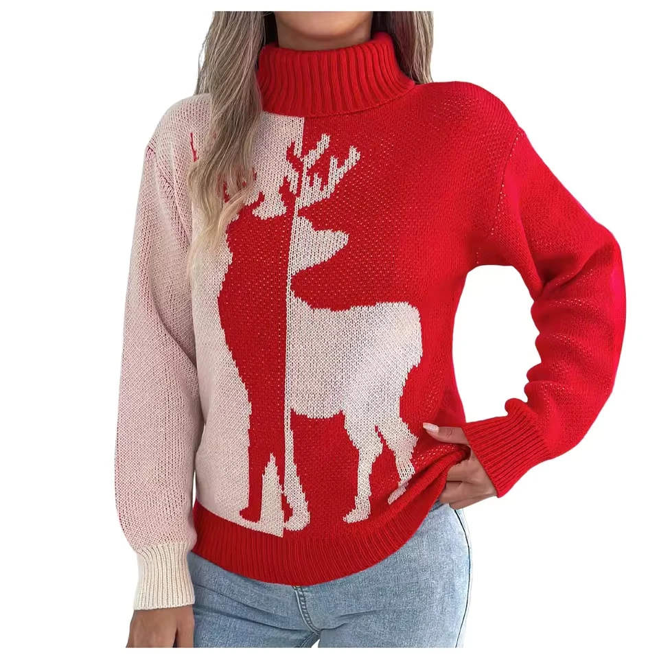 Women Casual Leopard Print Knitted Pullover Sweaters Long Sleeve Crew Neck Cute Hearts Knitted Casual New Thick Cashmere Sweater
Women Casual Leopard Print Knitted Pullover Sweaters Long Sleeve Crew Neck Cute Hearts Knitted Casual New Thick Cashmere Sweater
