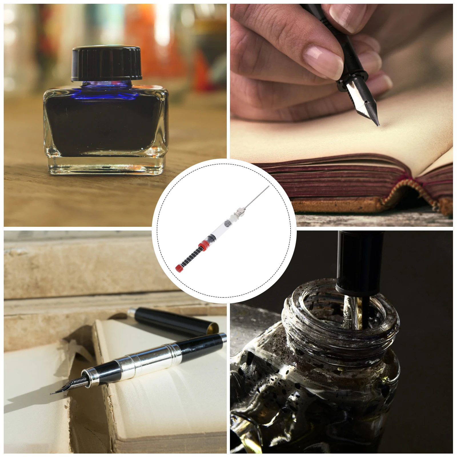 5pcs Pen Ink Absorber Universal Refill Tool Stainless Steel Plastic Converter School Supplies Fountain Pen Ink Absorber Red
5pcs Pen Ink Absorber Universal Refill Tool Stainless Steel Plastic Converter School Supplies Fountain Pen Ink Absorber Red