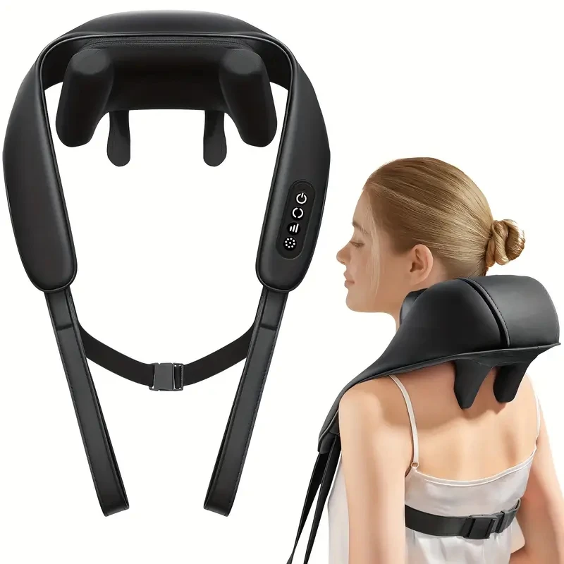 100% Original Deep Tissue Massager of Neck Kneading Shiatsu Shoulder Massager for Neck and Shoulders Body Muscle Pain 
100% Original Deep Tissue Massager of Neck Kneading Shiatsu Shoulder Massager for Neck and Shoulders Body Muscle Pain