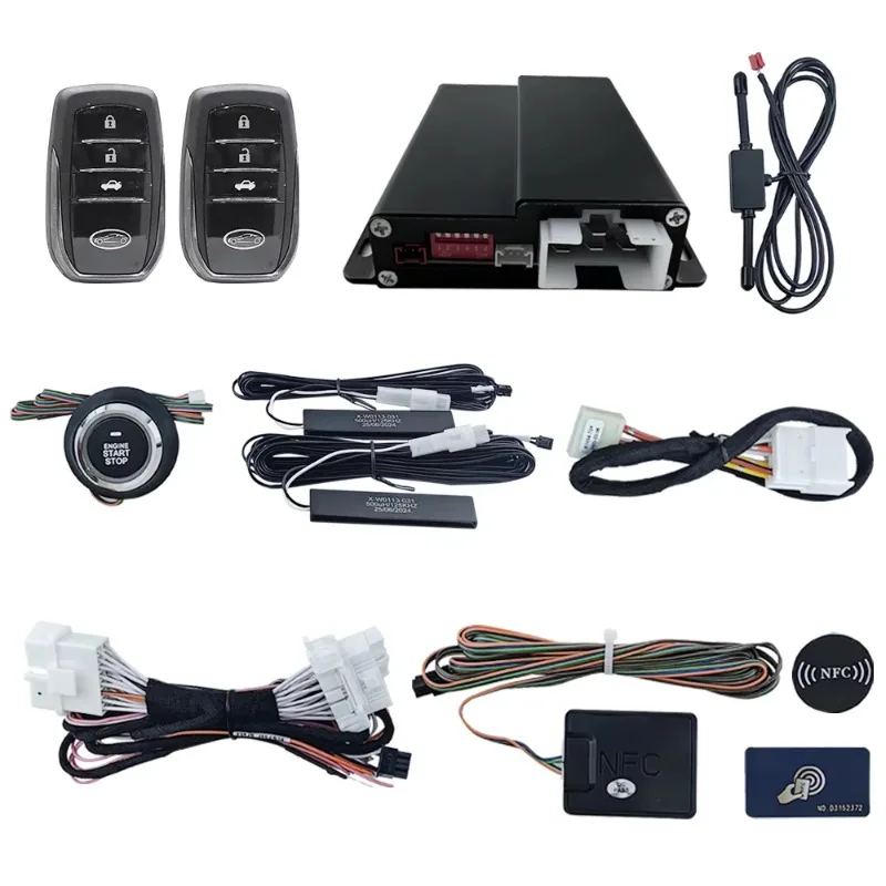 Hot-Selling Remote Start Engine Smart Vehicle Keys Plug and Play Car Alarm System Security for Toyota Fortuner 2018
Hot-Selling Remote Start Engine Smart Vehicle Keys Plug and Play Car Alarm System Security for Toyota Fortuner 2018