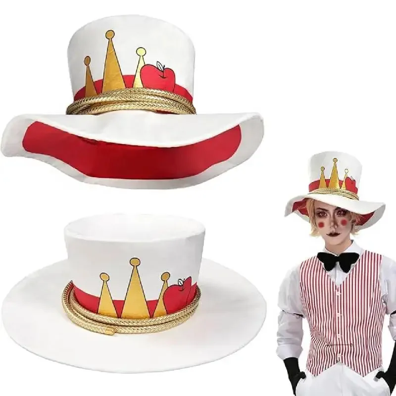 DAZCOS Lucifer Cosplay Hat White Red Cap Halloween Costume Party Props for Adult Lucifer Morningstar Cosplay Hat for Christmas
DAZCOS Lucifer Cosplay Hat White Red Cap Halloween Costume Party Props for Adult Lucifer Morningstar Cosplay Hat for Christmas
