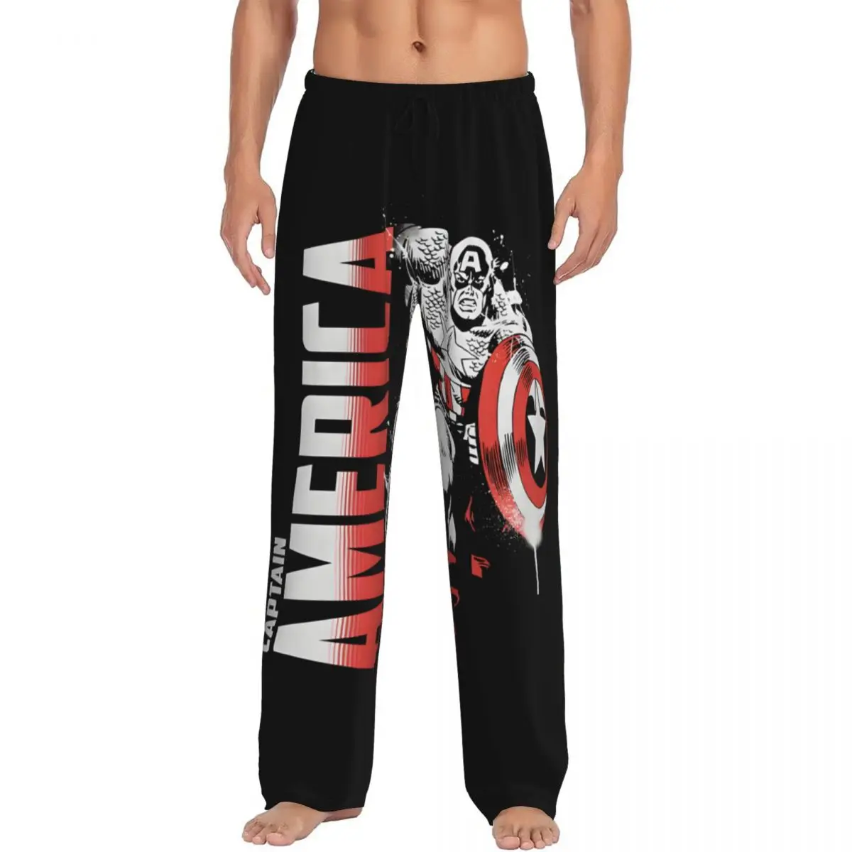 Custom Print Men Captain America Pajama Pants Sleepwear Sleep Lounge Bottoms with Pockets
Custom Print Men Captain America Pajama Pants Sleepwear Sleep Lounge Bottoms with Pockets