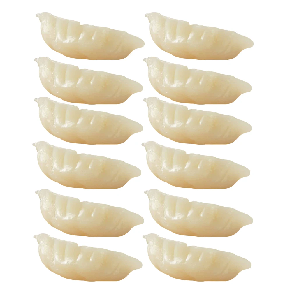 12 Pcs Mini Simulated Dumplings Food Toys Simulation Adornment Artificial Prop Manual
12 Pcs Mini Simulated Dumplings Food Toys Simulation Adornment Artificial Prop Manual