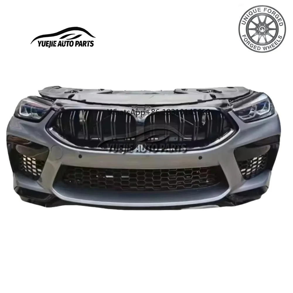 26 Style Used High Quality For BMW 8 Series M8 840i G14/G15/G16 Front Bumper Assembly with Park Assist Sensor Cut-Outs
26 Style Used High Quality For BMW 8 Series M8 840i G14/G15/G16 Front Bumper Assembly with Park Assist Sensor Cut-Outs