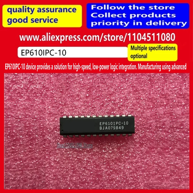 EP610IPC-10 device provides a solution for high-speed, low-power logic integration. Manufacturing using advanced EP610IPC
EP610IPC-10 device provides a solution for high-speed, low-power logic integration. Manufacturing using advanced EP610IPC