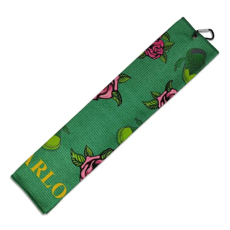 Microfiber Golf Towel 60X40cm Golf Ball Cleaning Towel Portable Golf Ball Cleaner With Carabiner Clip Rose Printed Golf Cleaning
Microfiber Golf Towel 60X40cm Golf Ball Cleaning Towel Portable Golf Ball Cleaner With Carabiner Clip Rose Printed Golf Cleaning
