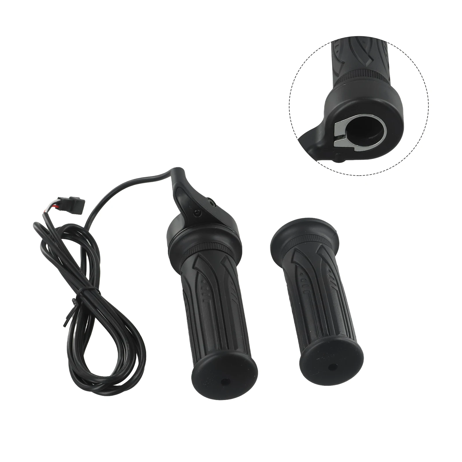 New Practical Useful Twisting Throttle Grip Black Pair 20X Whole 24/36/48/60/72V 2pcs 3 Pin Accessories Replacement
New Practical Useful Twisting Throttle Grip Black Pair 20X Whole 24/36/48/60/72V 2pcs 3 Pin Accessories Replacement
