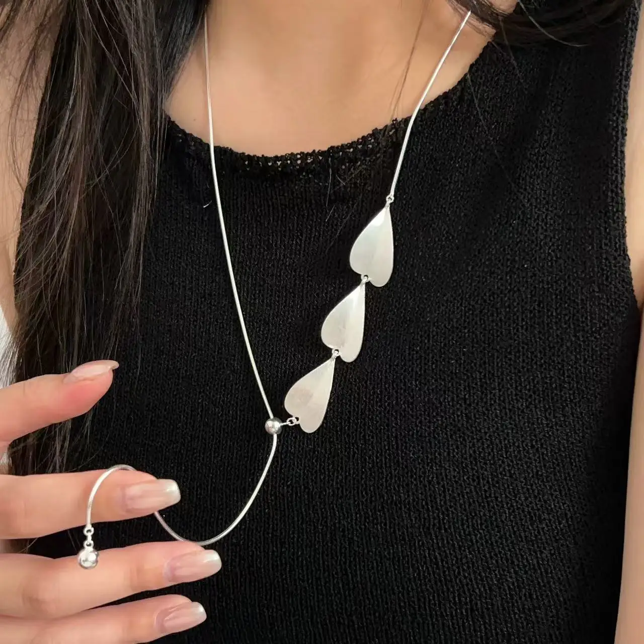 Jenny&dave S925 Silver Brushed Frosted Peach Heart Heart-shaped Snake Bone Chain Jewelry Necklace Necklaces For Women
Jenny&dave S925 Silver Brushed Frosted Peach Heart Heart-shaped Snake Bone Chain Jewelry Necklace Necklaces For Women