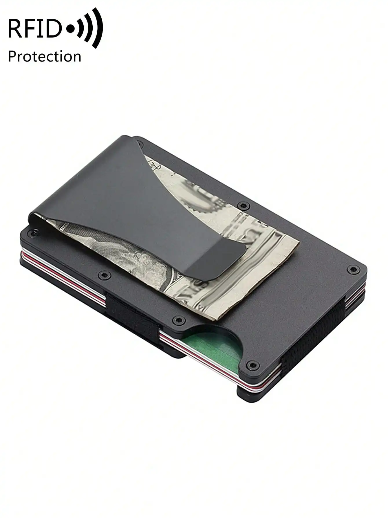 FOREVER MIYIN RFID Blocking Men's Minimalist Aluminum Alloy Wallet - Slim & Lightweight Metal Card Holder With Quick Access Slot
FOREVER MIYIN RFID Blocking Men's Minimalist Aluminum Alloy Wallet - Slim & Lightweight Metal Card Holder With Quick Access Slot